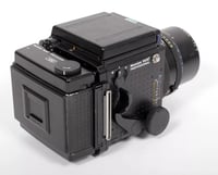 Image 7 of Mamiya RZ67 Pro 6X7 medium format camera w/ Z 90mm F3.5 W lens + WLF + 120 back #0275