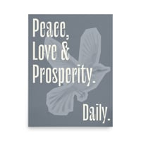 Image 2 of "Peace, Love & Prosperity"