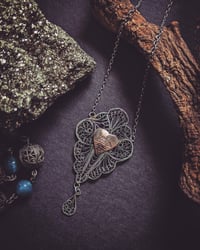 Image 1 of 1920s pyramid necklace 
