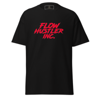 Black With Red Lettering