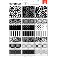 Image 15 of DOT AND DASH 21pc Sampler Box by Doodle Bug Designs for Riley Blake Designs.