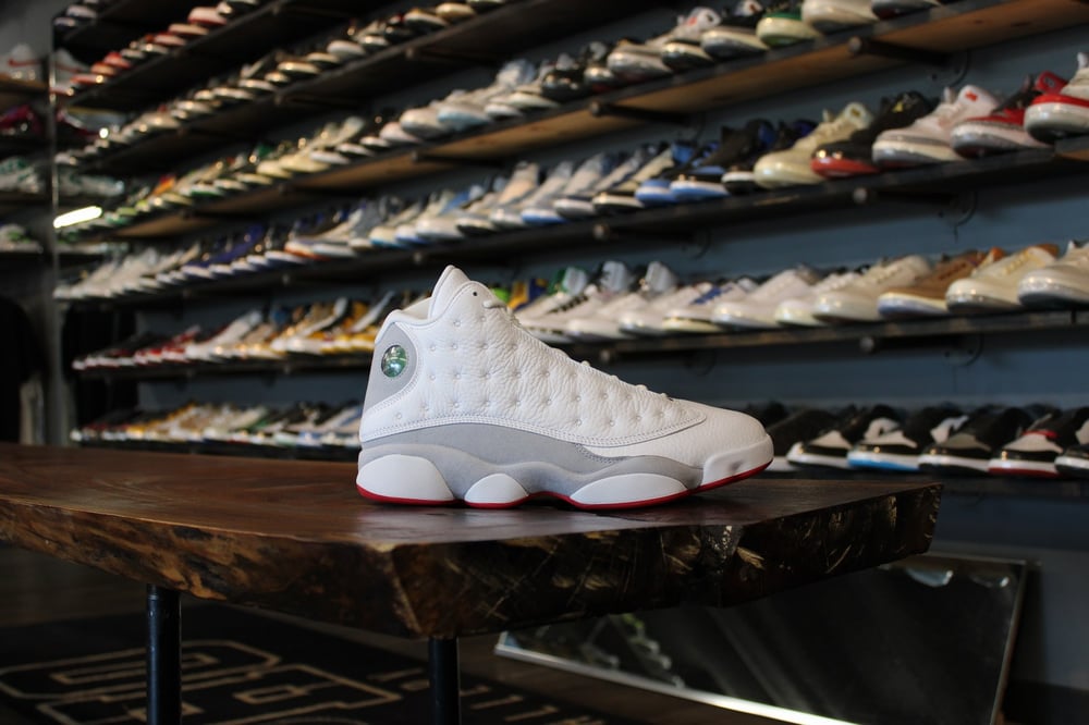 AIR JORDAN XIII (13) "WOLF GREY/TRUE RED"