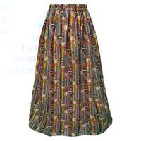 Image 1 of Tribal Maxi Skirt