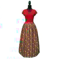 Image 2 of Tribal Maxi Skirt