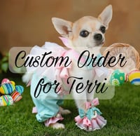 Custom romper for Terri