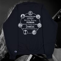 Image 3 of Death black crewneck