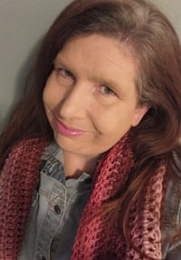 Image 3 of Shawl and Scarf for all Seasons (Burgundy) 