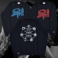 Image 2 of Death black crewneck