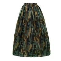 Image 1 of Camo Maxi Skirt