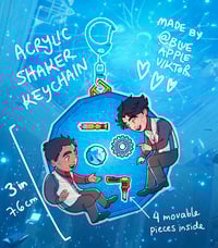 [PREORDER] JayVik Acrylic Shaker Keychain