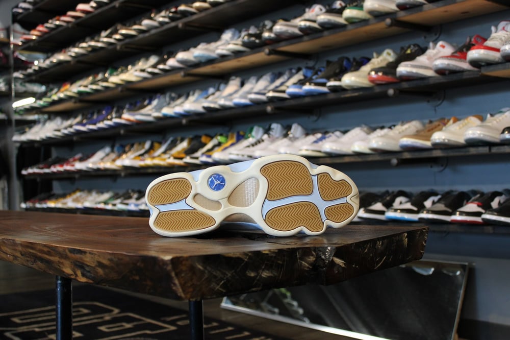 AIR JORDAN XIII (13) "SOLE FLY/ CELESTINE BLUE"