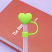 Image 11 of Heart Straw Covers