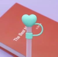 Image 13 of Heart Straw Covers