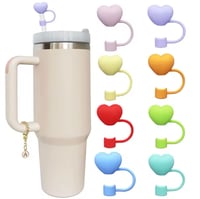 Image 8 of Heart Straw Covers