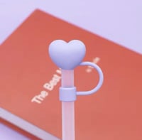 Image 10 of Heart Straw Covers