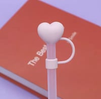 Image 9 of Heart Straw Covers