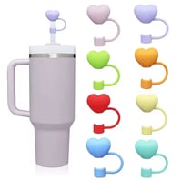 Image 15 of Heart Straw Covers