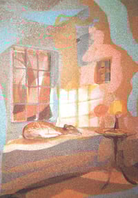 Image 1 of Bedroom Dweller A5 Risograph Print