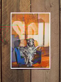 Image 2 of Her Favourite Chair A5 Risograph Print