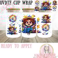Image 5 of Autism Character Collection UVDTF cup wrap 