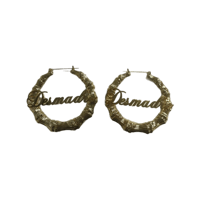 Image 1 of Desmadre Gold Hoops