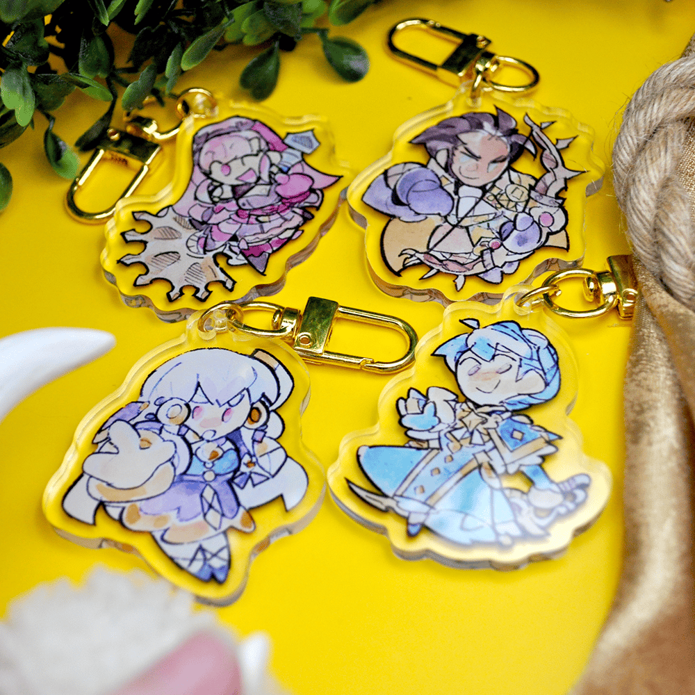 Image of NEW FE3H Acrylic Painted Charms