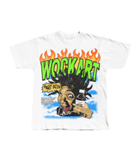 SLIME GREEN WOCK FEIN T-SHIRT