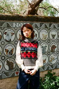 Image 5 of   SOFT GROCERIES SLEEVELESS JUMPER