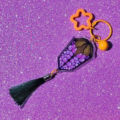 Image of Squape Tassel Keychain