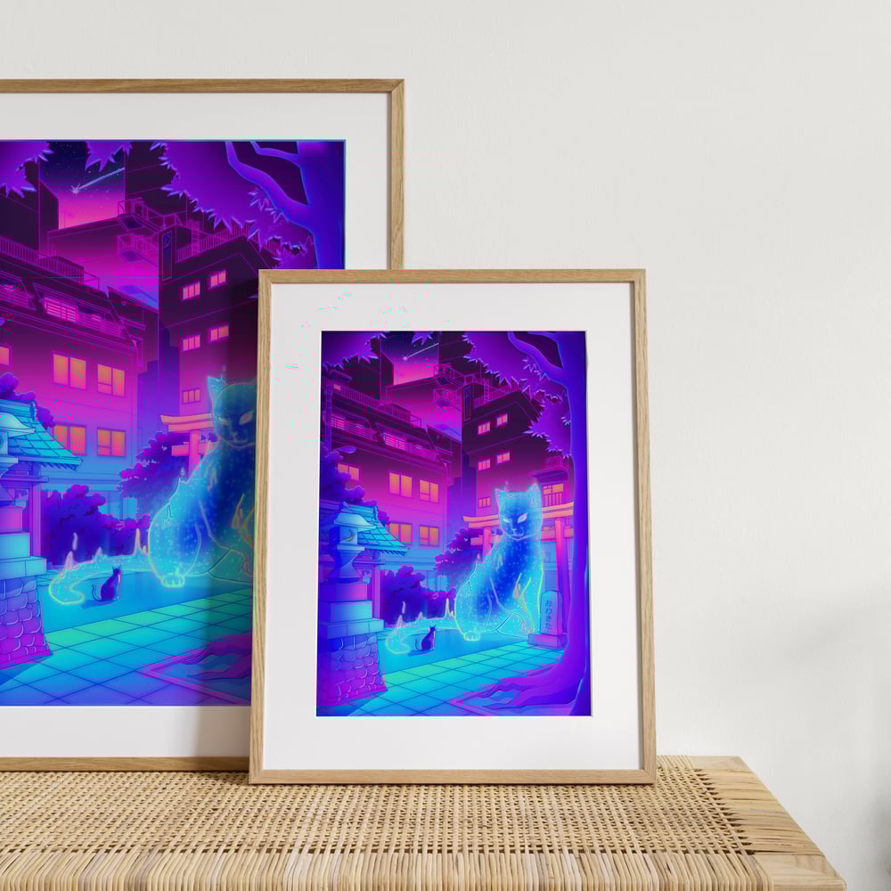 Image of The Alter - HOLOGRAPHIC PRINT - Available in two sizes