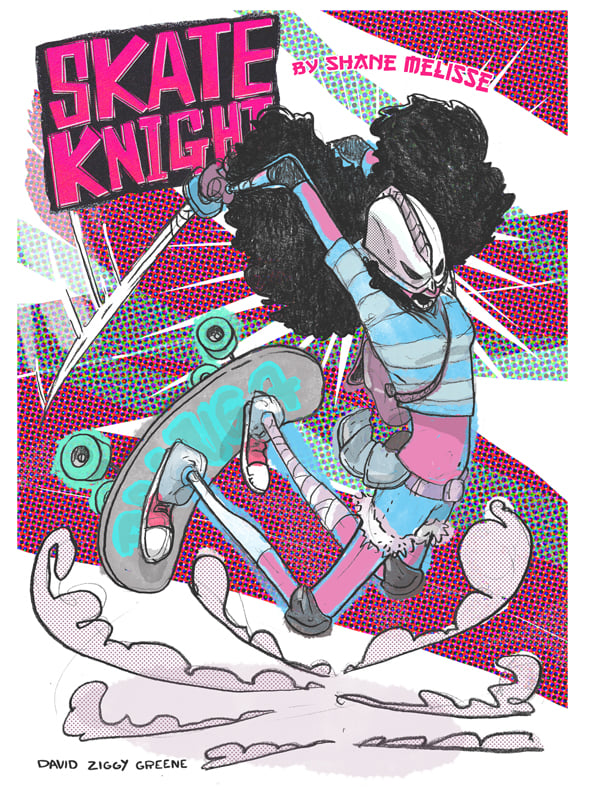 Image of Skate Knight - Shane Melisse SIGNED! + Free Print!