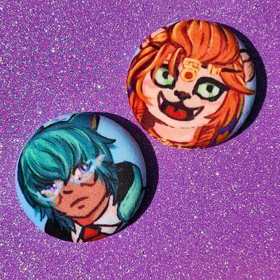 Image of Vow of Resolve and Vow of Reason (Wuk Lamat and Koana) Plush Badge