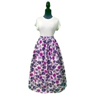 Image 2 of Purple Rose Maxi Skirt