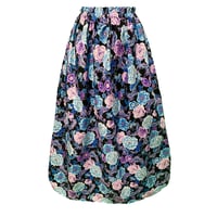 Image 1 of Midnight Rose Maxi Skirt