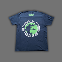 Image 2 of 'So It Goes' Blue Tee