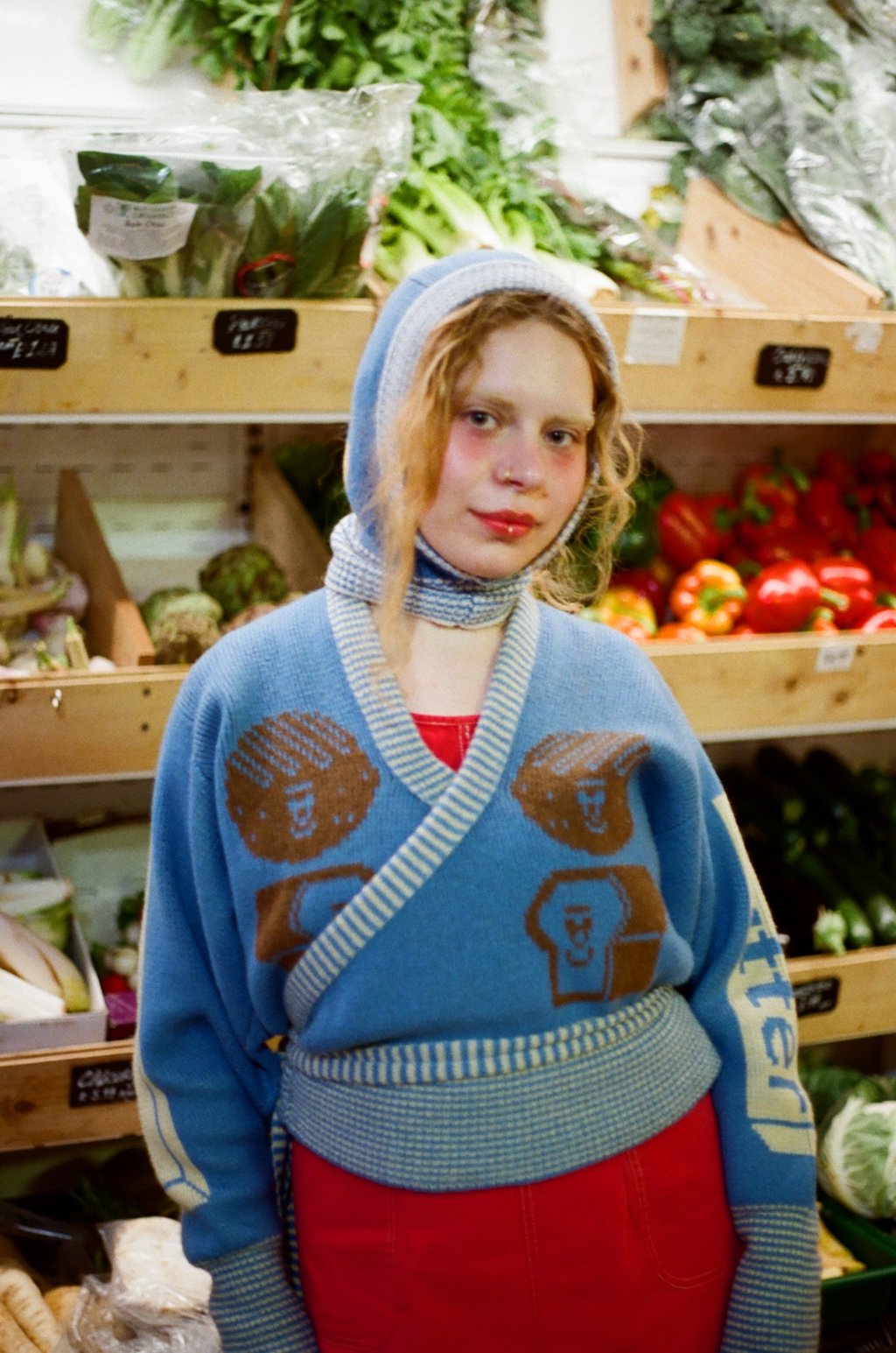 WRAP AROUND BREAD&BUTTER CARDIGAN