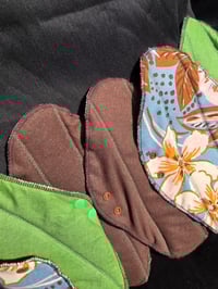 Image 2 of Set of 7 Linen Regular Pads- Blessed Earth