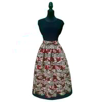 Image 2 of Red Wine Maxi Skirt