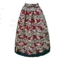 Image 1 of Red Wine Maxi Skirt