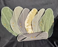 Image 1 of Set of 7 Linen Regular Pads- Down to Earth 