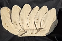 Image 1 of Set of 7 Linen Regular Pads- Undyed Natural 