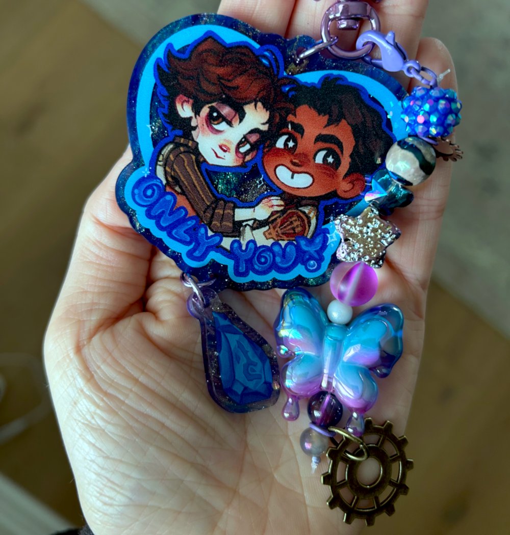 PREORDER LISTING: Linking JayVik "Only You" Heart Charm