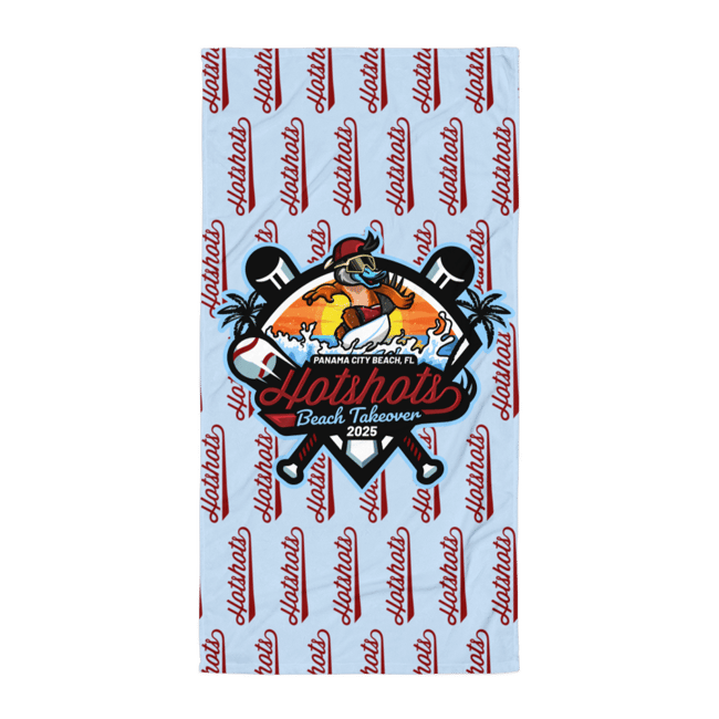 HOTSHOTS 2025 BEACH TAKEOVER TOWEL