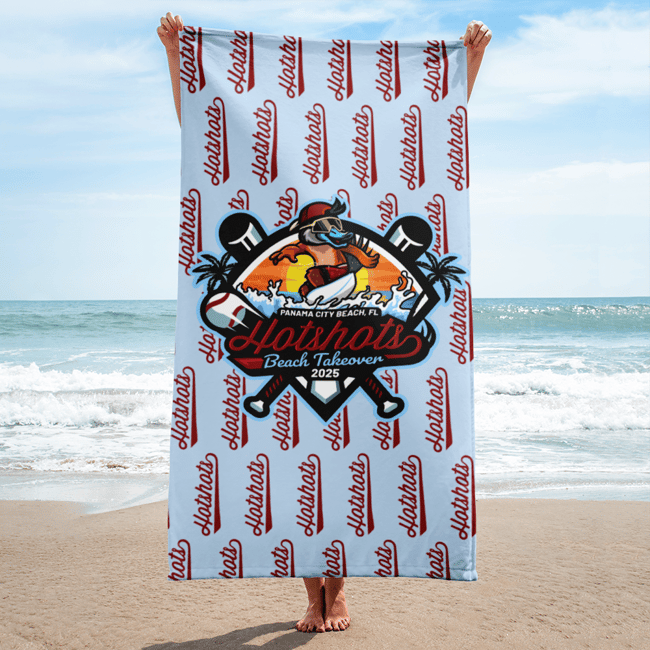 HOTSHOTS 2025 BEACH TAKEOVER TOWEL