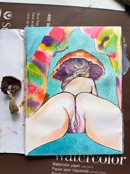Image of Original Mush Study (& first draft!)