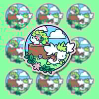 Shaymin Vinyl Sticker