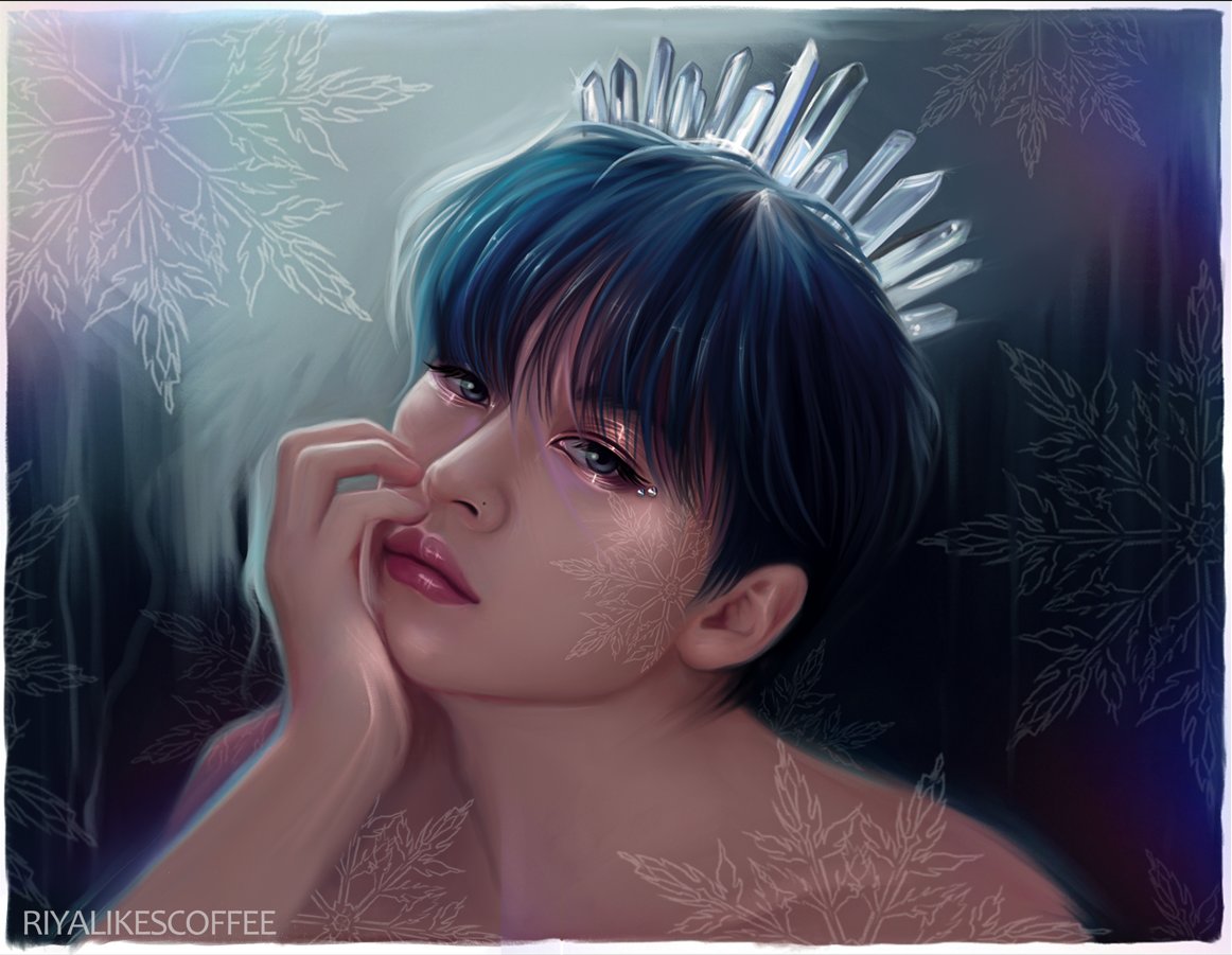 Shimmer Winter Lee Know print for Ariel C