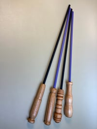 Image 2 of Wood handled fiberglass canes 