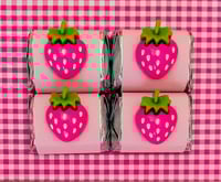 Pink Strawberry 4 Pack Chocolate Nuggets
