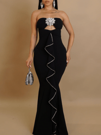 Image 1 of BLACK ELEGANCE DRESS
